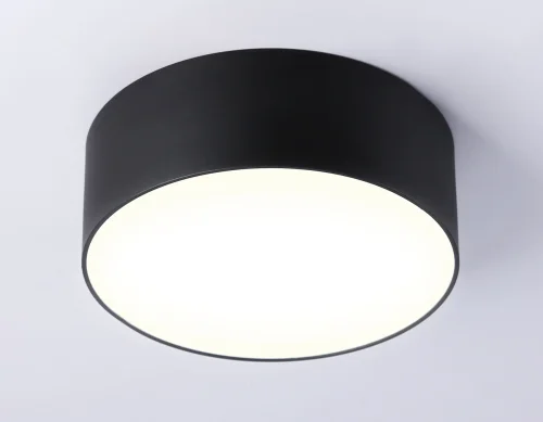 Светильник накладной LED Air Alum FV5513 Ambrella light чёрный 1 лампа, основание чёрное в стиле современный хай-тек  фото 2