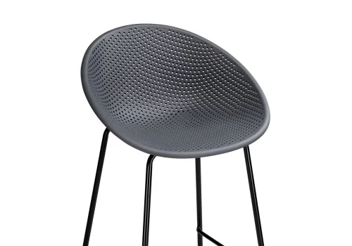 Полубарный стул Zeta dark grey / black 15702 Woodville, /, ножки/металл/чёрный, размеры - ****500*510 фото 5