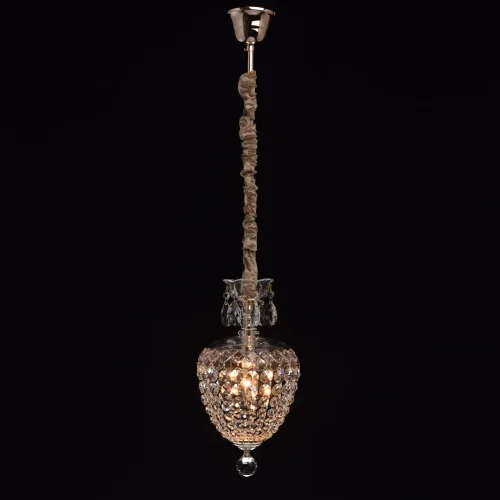 Светильник подвесной Бриз 464017601 Chiaro прозрачный 1 лампа, основание золотое в стиле классический  фото 2
