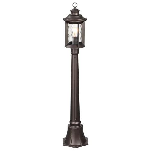 Парковый светильник Mavret 4961/1F Odeon Light уличный IP44 коричневый 1 лампа, плафон прозрачный в стиле классический E27 фото 2