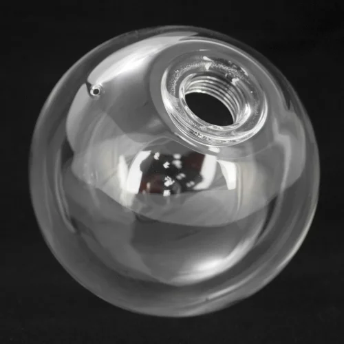 Люстра подвесная Bubbles LSP-8395 Lussole прозрачная на 15 ламп, основание чёрное в стиле современный  фото 8