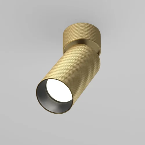 Спот с 1 лампой Artisan C082CL-01-GU10-MG Maytoni матовый золото  в стиле современный хай-тек  фото 3