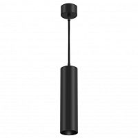 Светильник подвесной LED FOCUS LED P072PL-L12B3K Maytoni чёрный 1 лампа, основание чёрное в стиле модерн хай-тек 
