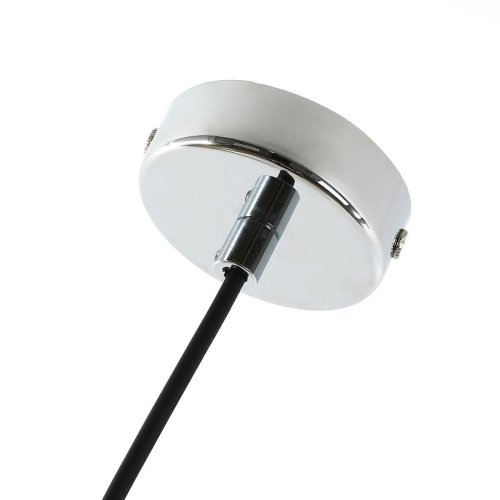 Светильник подвесной Idem 2724-1P Favourite прозрачный 1 лампа, основание хром в стиле классический выдувное фото 2
