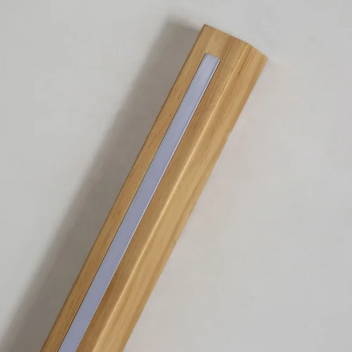 Бра LED Timber 4188-1W Favourite коричневый бежевый на 1 лампа, основание бежевое коричневое в стиле современный  фото 5