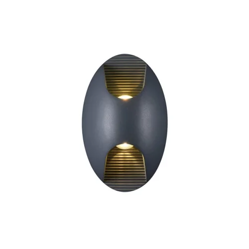 Настенный светильник LED Bidirect 2684-2W Favourite уличный IP54 чёрный 1 лампа, плафон чёрный в стиле современный LED фото 2