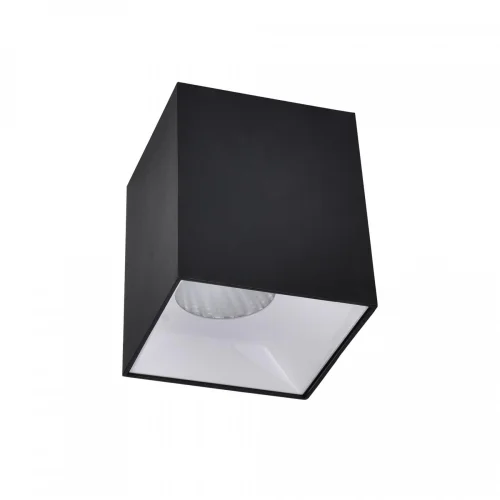 Светильник накладной LED Старк CL7440210 Citilux чёрный 1 лампа, основание чёрное в стиле хай-тек современный квадратный