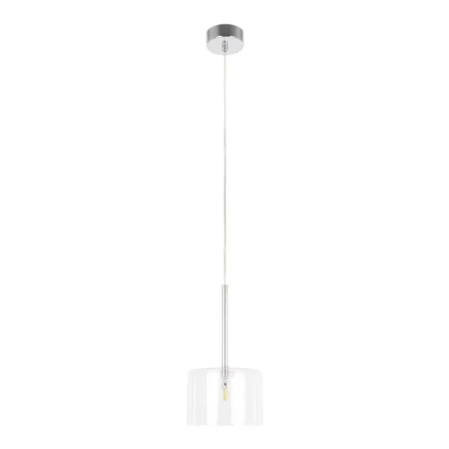 Светильник подвесной Spillray 10232/A White LOFT IT белый 1 лампа, основание хром в стиле современный 