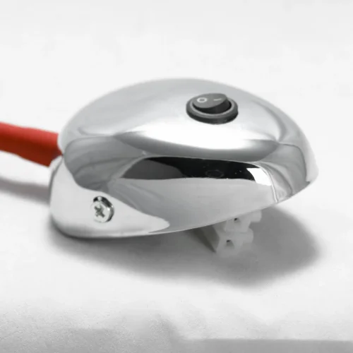 Бра с выключателем LED LSP-8178 Lussole без плафона на 1 лампа, основание красное хром в стиле современный гибкая ножка фото 4