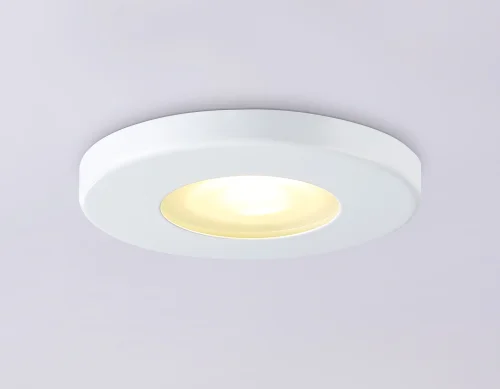 Светильник точечный Techno family TN1180 Ambrella light белый 1 лампа, основание белое в стиле хай-тек современный  фото 3