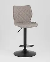 Cтул барный Доме, экокожа, серый УТ000039361 Stool Group Cтул барный Доме, экокожа, серый УТ000039361 Stool Group