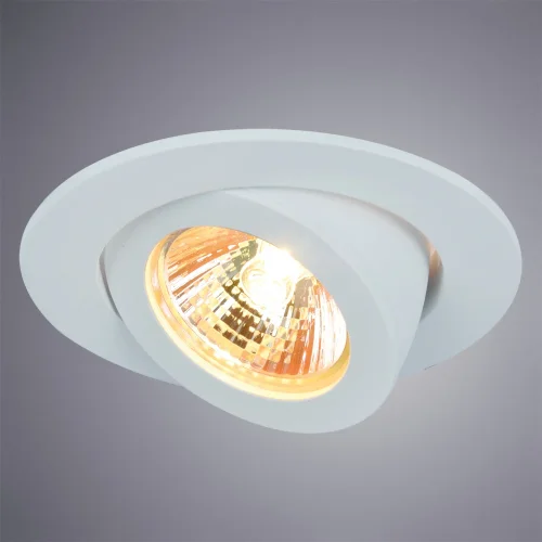 Светильник точечный ACCENTO A4009PL-1WH Arte Lamp белый 1 лампа, основание белое в стиле современный  фото 2