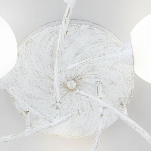 Люстра потолочная Флорида CL148190 Citilux белая на 9 ламп, основание белое в стиле современный  фото 11