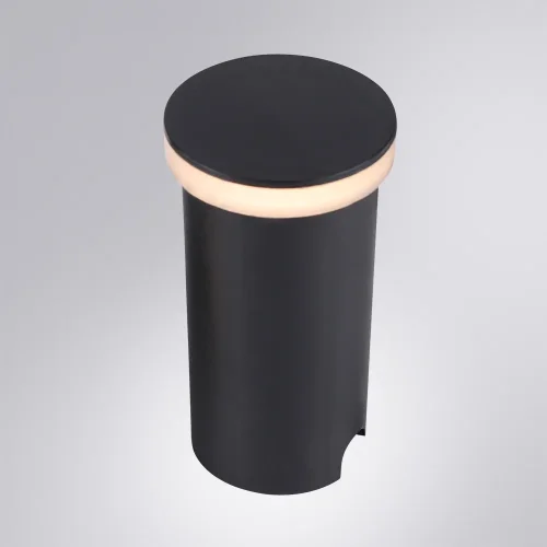 Встраиваемый светильник LED Piazza A3601IN-1BK Arte Lamp уличный IP67 чёрный 1 лампа, плафон чёрный в стиле хай-тек современный LED фото 5