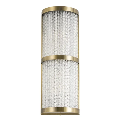 Бра Albali A1063AP-2AB Arte Lamp прозрачный на 2 лампы, основание античное бронза в стиле современный американский 