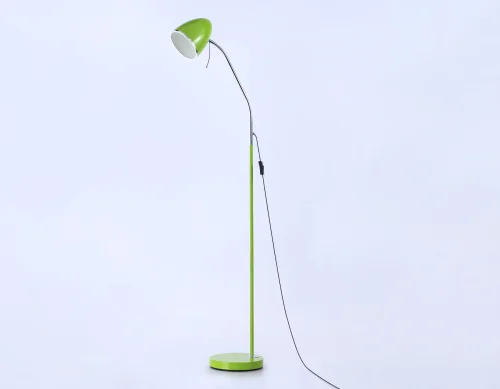Торшер TR97693 Ambrella light для чтения зелёный 1 лампа, основание зелёное в стиле современный
 фото 3