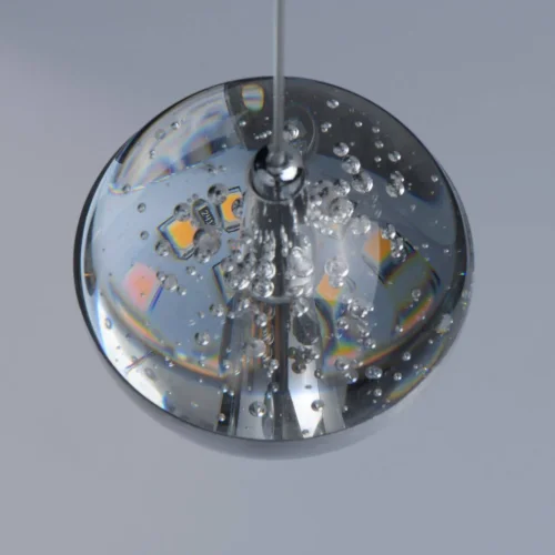 Светильник подвесной LED Капелия 730010101 MW-Light серебряный 1 лампа, основание серебряное в стиле современный  фото 5