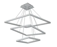 Люстра подвесная светодиодная Альтис 08201,01(4000K) Kink Light белая на 1 лампу, основание белое в стиле хай-тек современный квадраты Люстра подвесная светодиодная Альтис 08201,01(4000K) Kink Light белая на 1 лампу, основание белое в стиле хай-тек современный квадраты