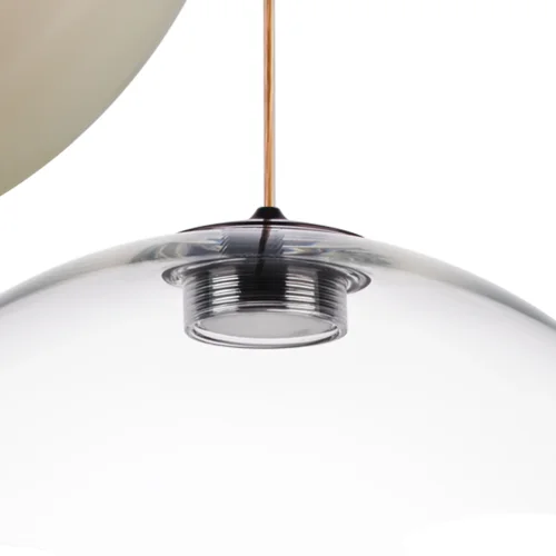 Светильник подвесной LED Sferetta 801169 Lightstar серый разноцветный бордовый 16 ламп, основание бордовое коричневое в стиле минимализм каскад фото 8