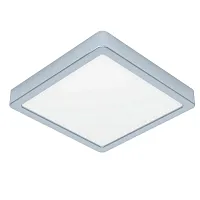 Светильник накладной LED Fueva 5 900651 Eglo белый 1 лампа, основание хром в стиле современный квадратный