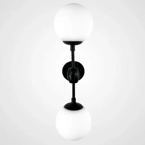 Бра Modo 84941-22 ImperiumLoft белый на 2 лампы, основание чёрное в стиле современный арт-деко  фото 2