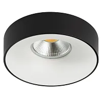 Комплект со светильником Levigo L01002027 Lightstar чёрный 1 лампа, основание чёрное в стиле хай-тек модерн 