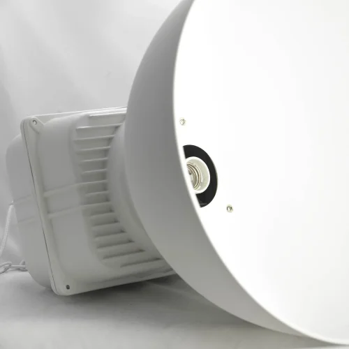 Светильник подвесной лофт LSP-9827 Lussole белый 1 лампа, основание белое в стиле лофт  фото 3