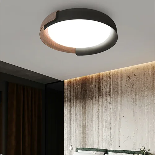 Светильник потолочный ADDA Black Трехцветный свет 223832-23 ImperiumLoft белый 1 лампа, основание чёрное в стиле современный минимализм  фото 9