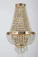 Бра Pera E 2.20.100 G Arti Lampadari прозрачный 3 лампы, основание золотое в стиле классический 