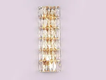 Бра 10126+6/A gold Newport прозрачный 12 ламп, основание золотое в стиле классический 