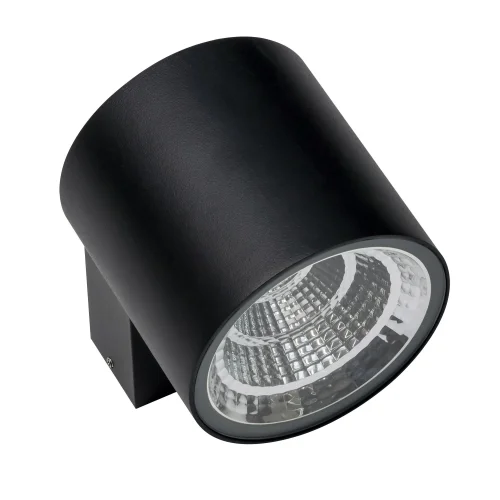 Настенный светильник LED Paro 360674 Lightstar уличный IP65 чёрный 1 лампа, плафон чёрный в стиле хай-тек LED