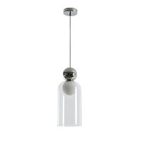 Светильник подвесной Alliance 2731-1P Favourite прозрачный 1 лампа, основание хром в стиле современный 