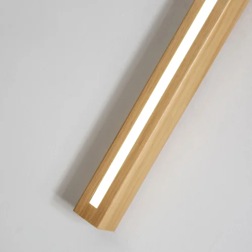 Бра LED Timber 4188-1W Favourite коричневый бежевый на 1 лампа, основание бежевое коричневое в стиле современный  фото 4