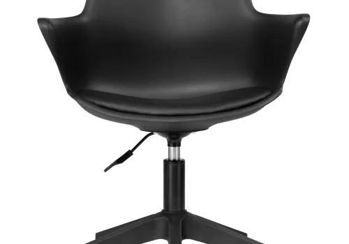 Компьютерное кресло Tulin black 15705 Woodville, чёрный/экокожа, ножки/пластик/чёрный, размеры - *910***600*600 фото 6