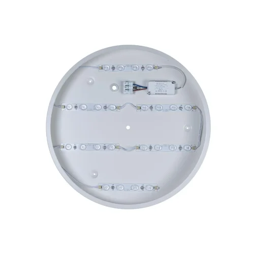 Светильник потолочный LED Axel 10003/24 White LOFT IT белый 1 лампа, основание белое в стиле современный  фото 4