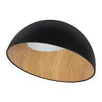 Светильник потолочный LED Egg 10197/500 Black LOFT IT белый чёрный коричневый 1 лампа, основание коричневое чёрное в стиле современный 