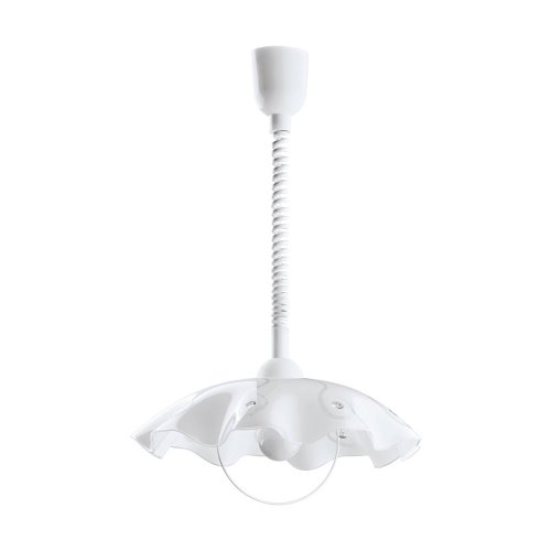 Светильник подвесной VETRO 96072 Eglo белый 1 лампа, основание белое в стиле современный 