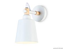 Бра TR82212 Ambrella light белый 1 лампа, основание белое в стиле скандинавский 