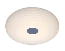 Люстра потолочная LED с пультом Orbital Cloud FC347 WH 72W D450 Ambrella light белая на 1 лампа, основание белое в стиле модерн хай-тек с пультом