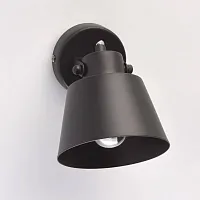 Бра лофт Ринген 547021201 DeMarkt чёрный 1 лампа, основание чёрное в стиле лофт 