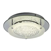 Светильник потолочный CRYSTAL 5090 Mantra прозрачная на 1 лампа, основание хром в стиле современный 