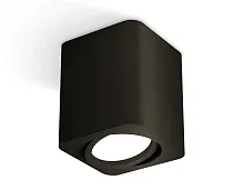 Светильник накладной Techno Spot XS XS7813010 Ambrella light чёрный 1 лампа, основание чёрное в стиле хай-тек современный квадратный