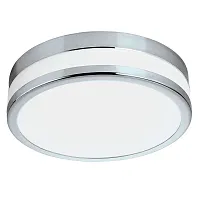 Светильник потолочный LED LED PALERMO 94998 Eglo белый 1 лампа, основание хром серое в стиле минимализм современный 