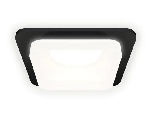 Светильник точечный Techno spot XC7902013 Ambrella light белый 1 лампа, основание чёрное в стиле современный 