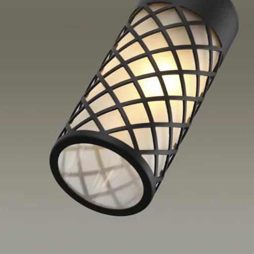 Подвесной светильник Dunes 4834/1 Odeon Light уличный IP44 чёрный 1 лампа, плафон чёрный в стиле современный E27 фото 4