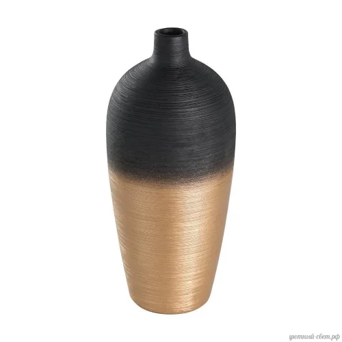 Ваза декоративная Saryksu 421423 Eglo, цвет - золотой / черный, материал - керамика, купить с доставкой по Москве и России.