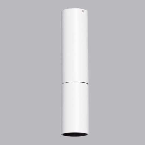 Светильник накладной LED Информ 851011301 DeMarkt белый 1 лампа, основание белое в стиле современный хай-тек трубочки фото 3