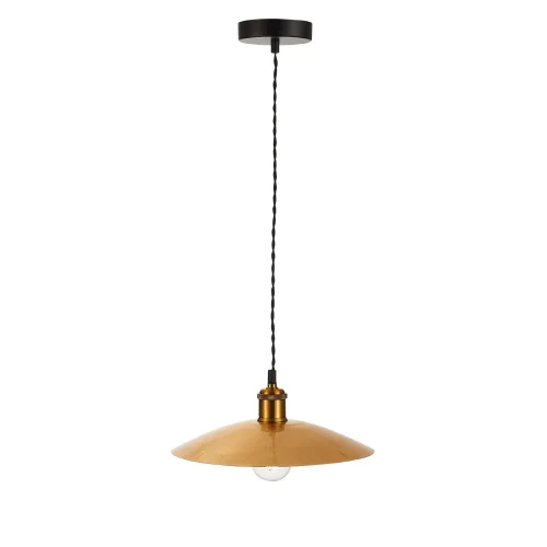 Светильник подвесной Romo SL1017.203.01 ST-Luce золотой 1 лампа, основание чёрное в стиле лофт  фото 3