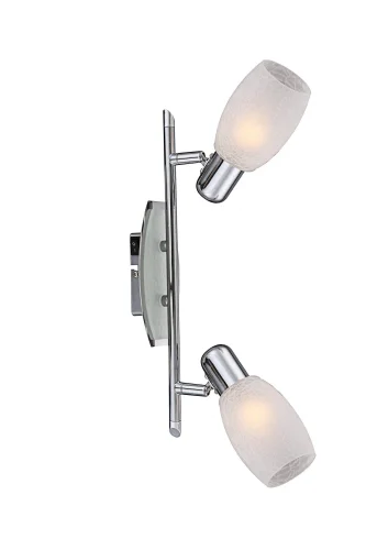 Спот С 2 лампами CYCLONE 54917-2 Globo белый E14 в стиле современный 