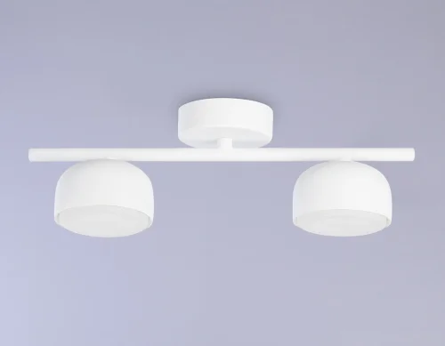 Спот с 2 лампами TN71022 Ambrella light белый GX53 в стиле современный хай-тек  фото 2